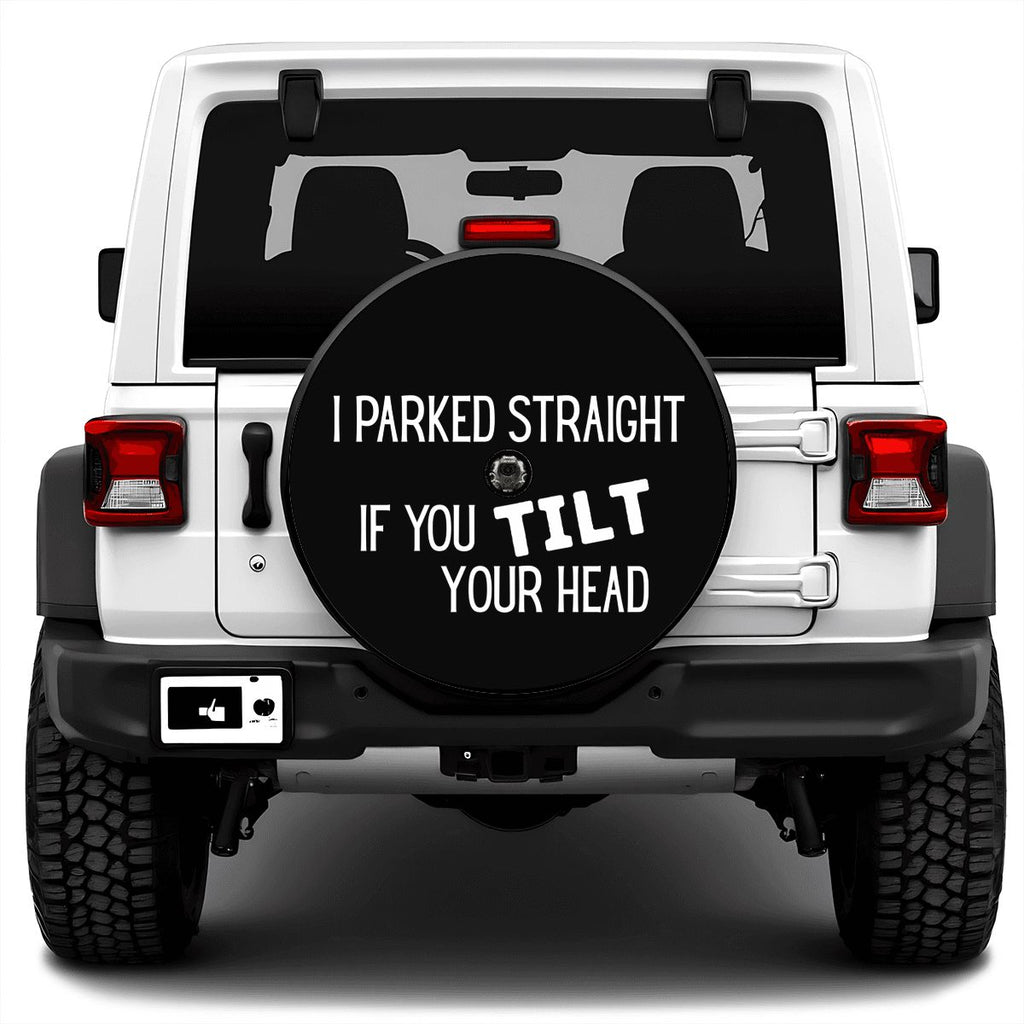 Spare Tire Cover with Camera Hole