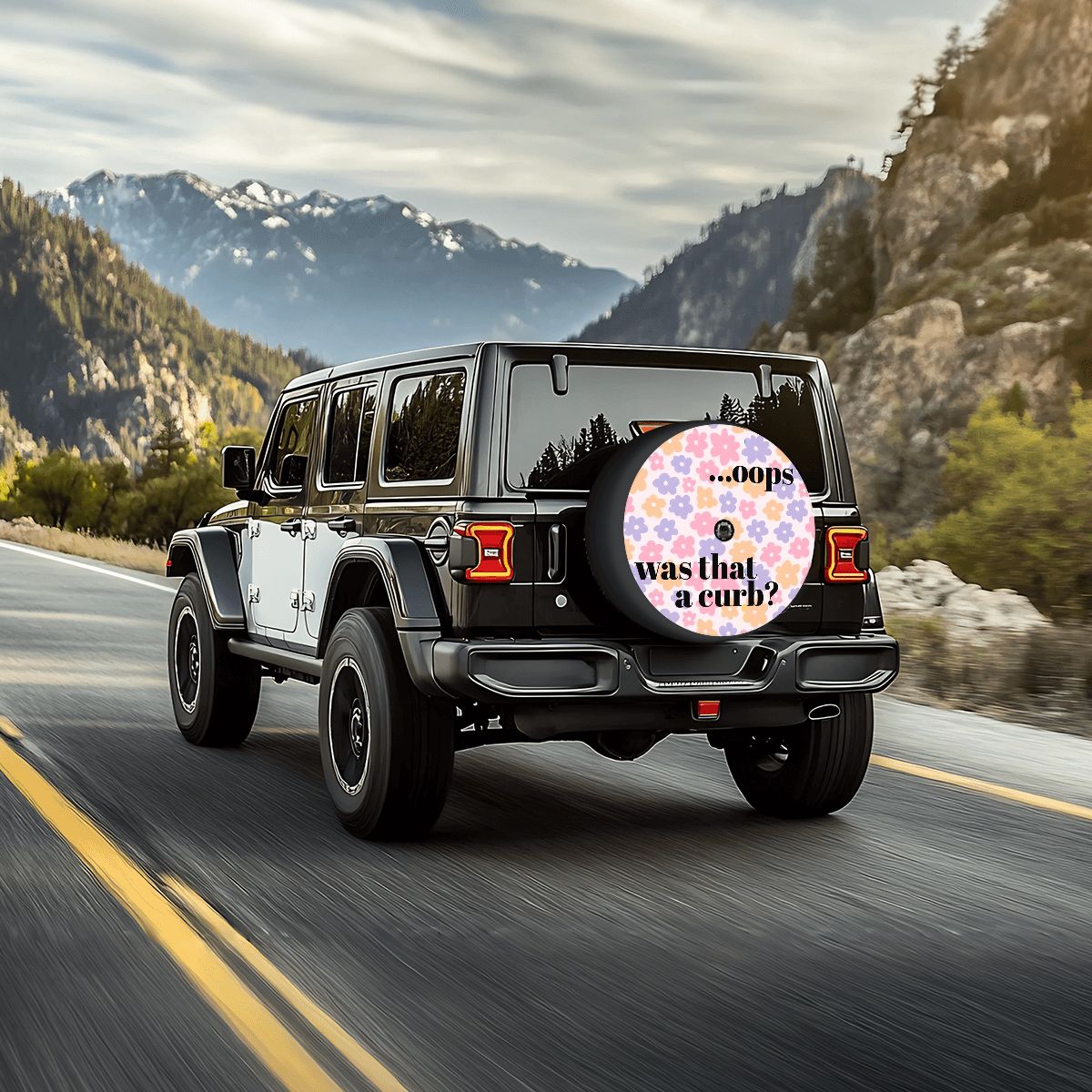Custom order for Piper Spare Tire Cover with Camera Hole