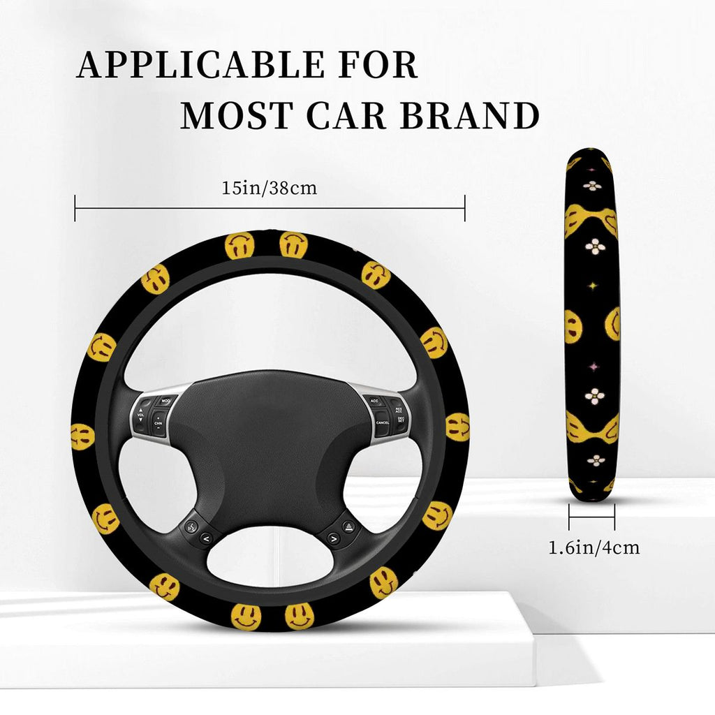 Thickened Elastic Car Steering Wheel Cover
