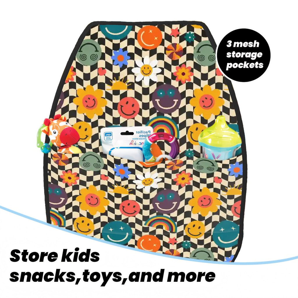 Anti-kick Storage Mat For Car Seats 2pcs