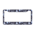 2-Hole Round License Plate Frames 2 pcs