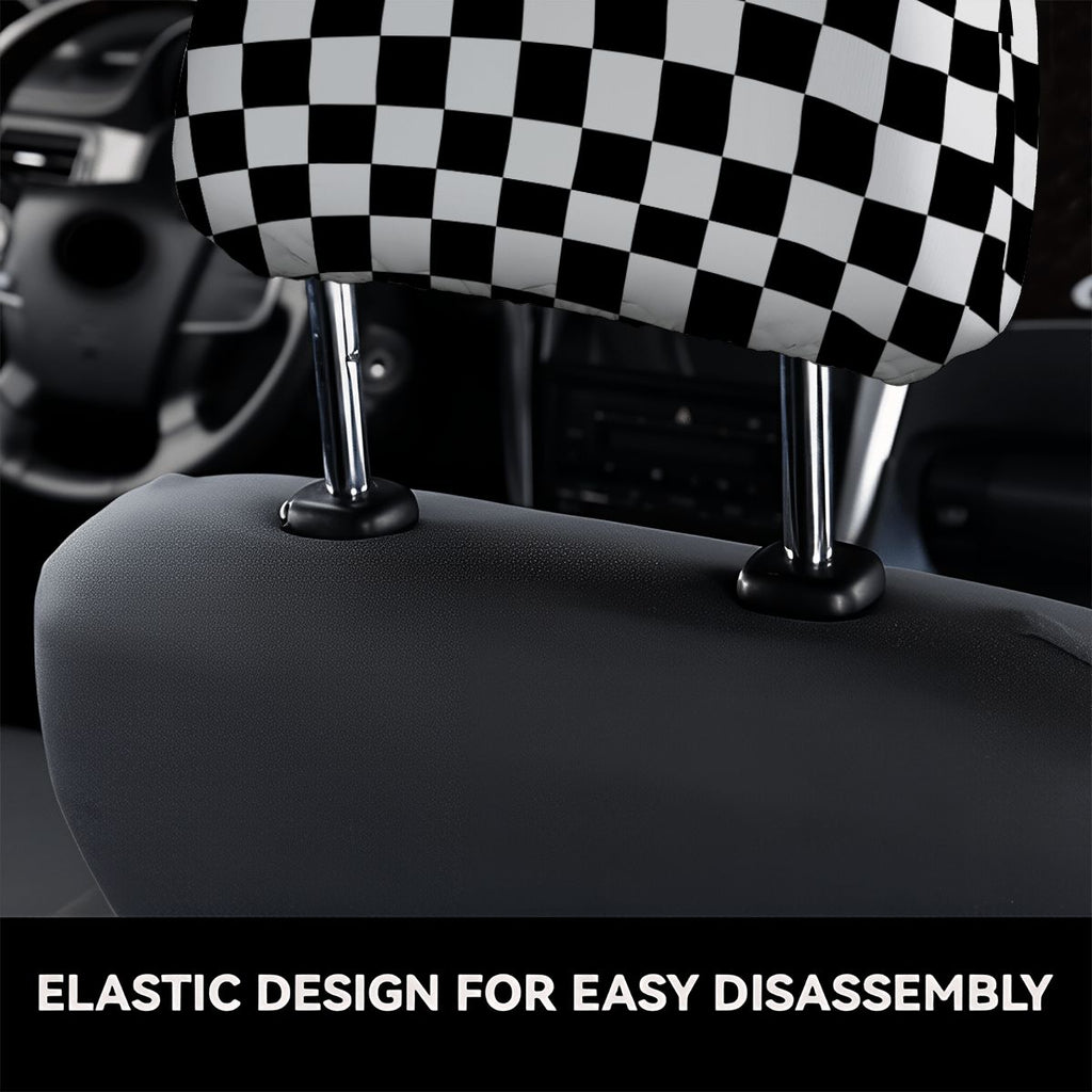 Car Headrest Cover 2pcs