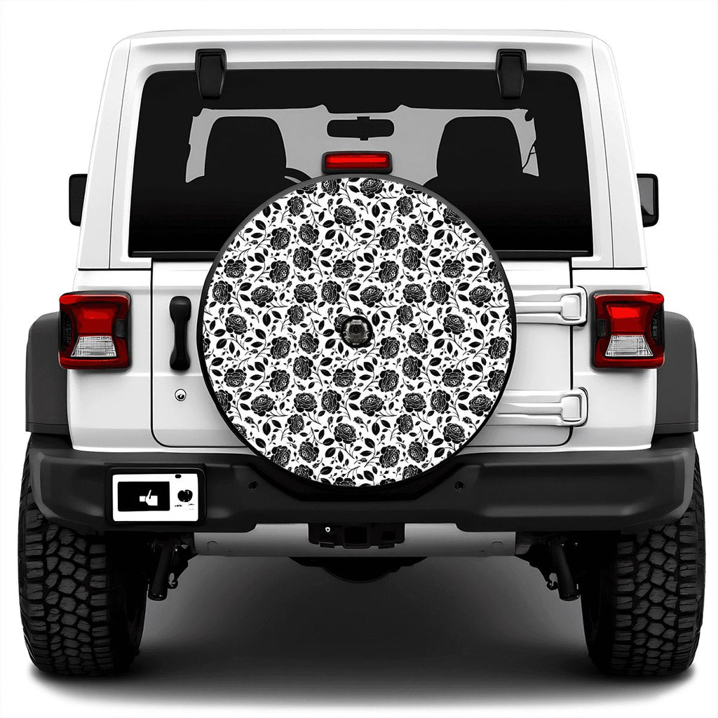 Spare Tire Cover with Camera Hole