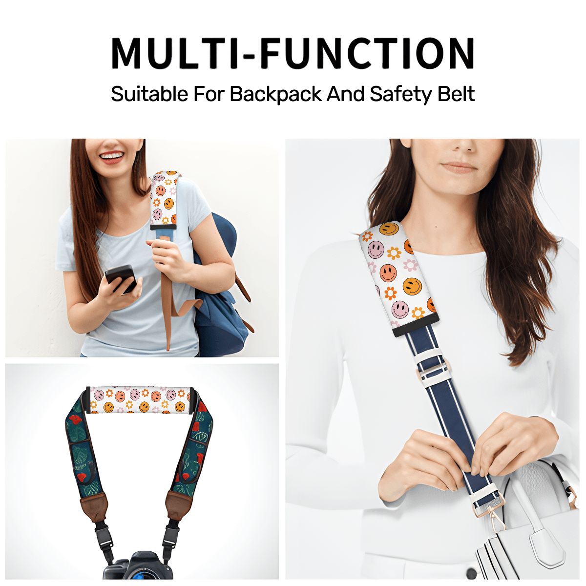 Seat Belt Cover Pad For Adults 2 Pcs