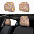 Car Headrest Cover 2pcs