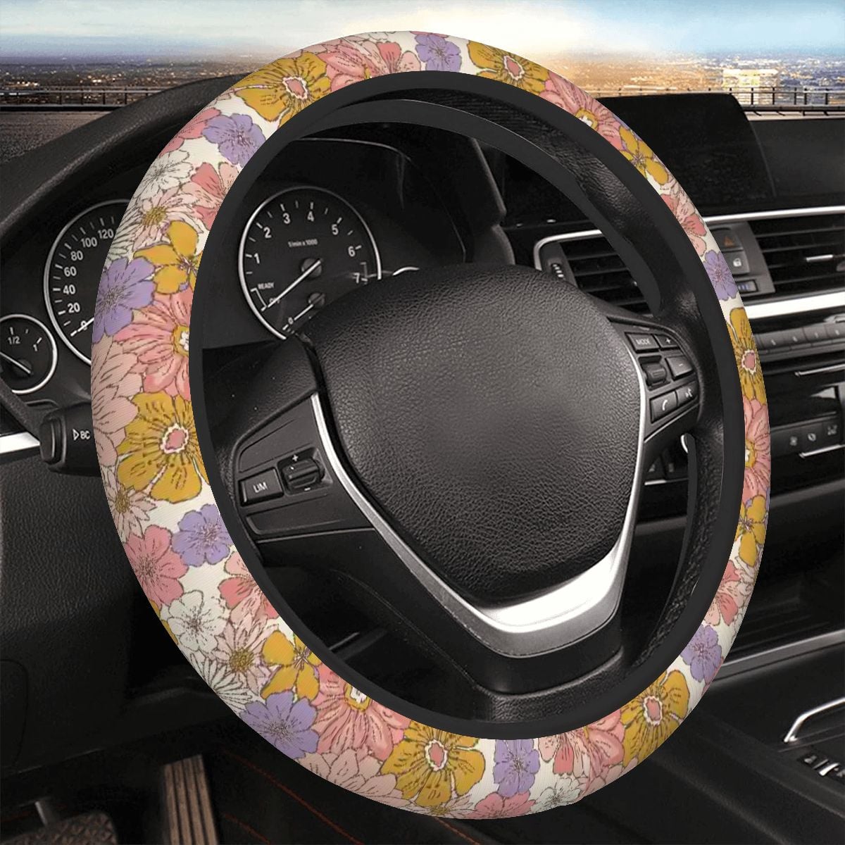 Thickened Elastic Car Steering Wheel Cover
