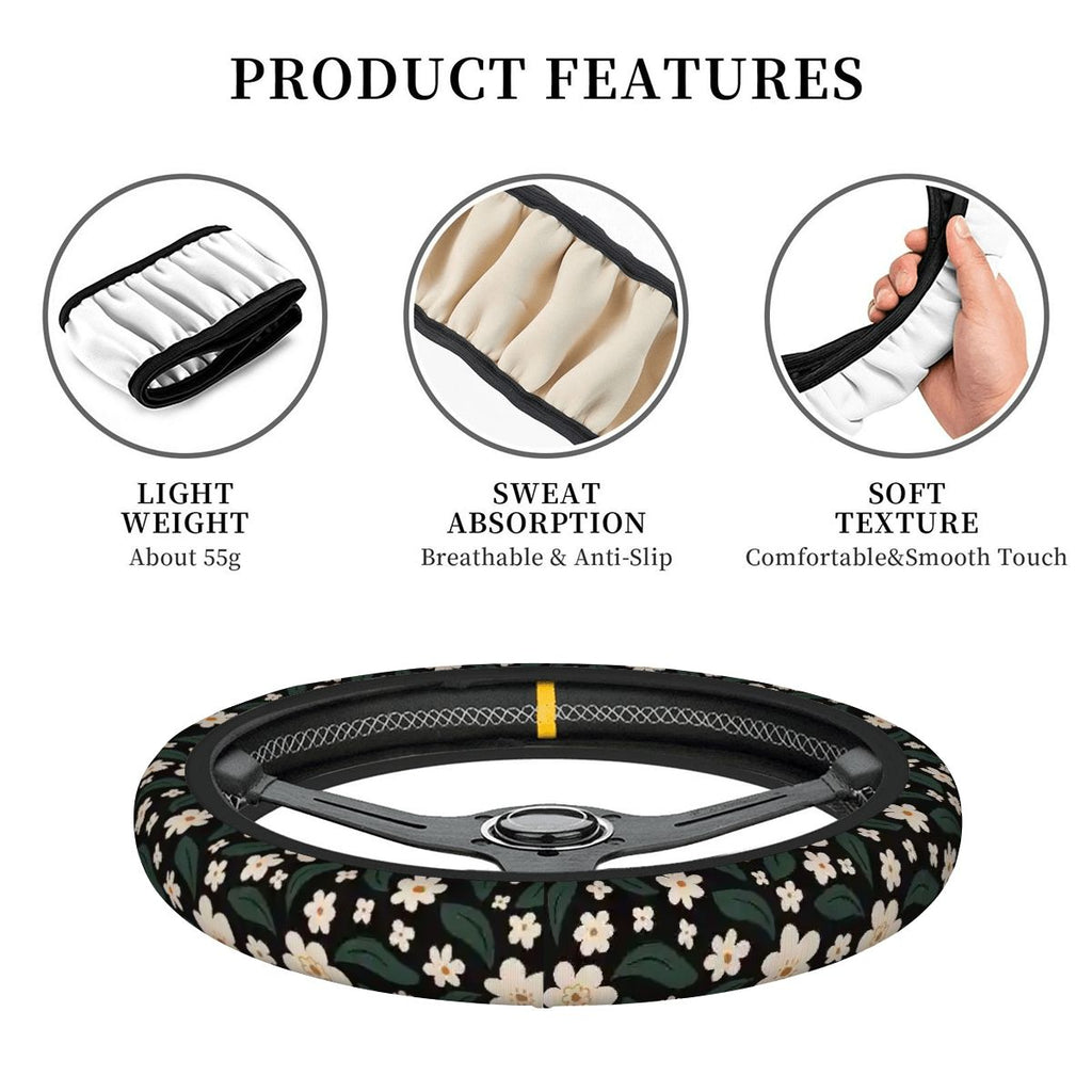Thickened Elastic Car Steering Wheel Cover