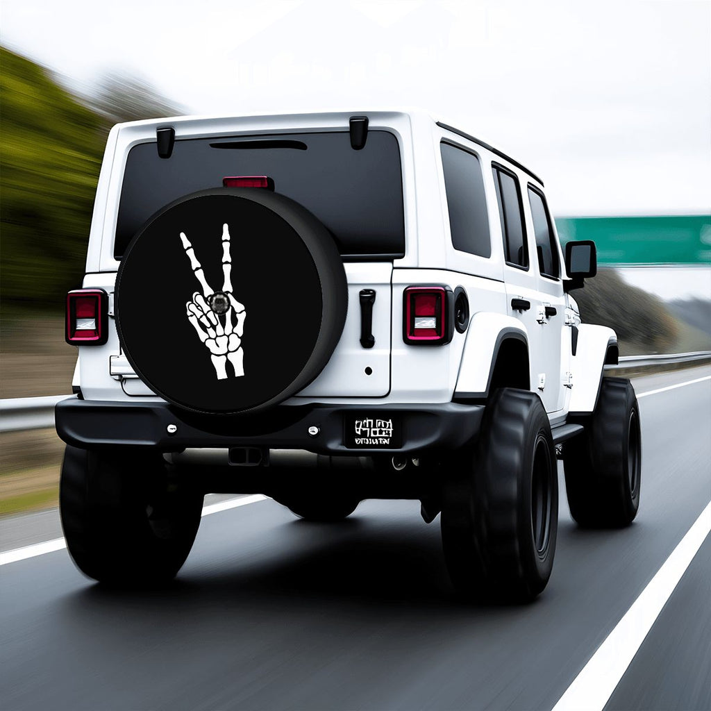 Spare Tire Cover with Camera Hole