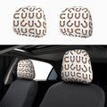 Car Headrest Cover 2pcs