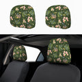 Car Headrest Cover 2pcs