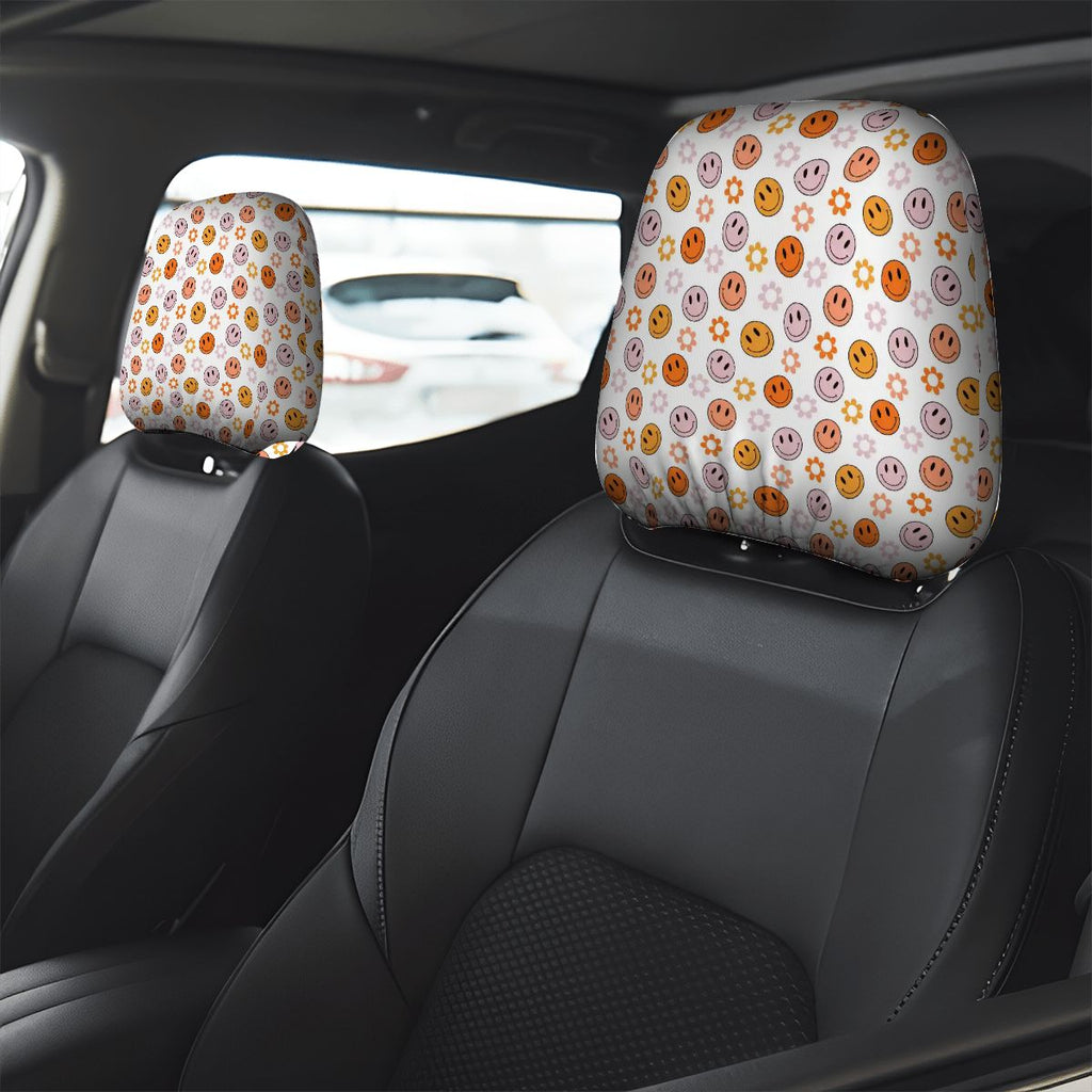 Car Headrest Cover 2pcs